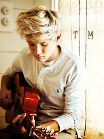 Niall with his guitar